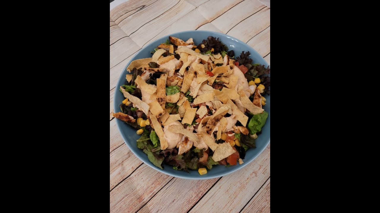 Santa Fe Salad With Southwest Dressing