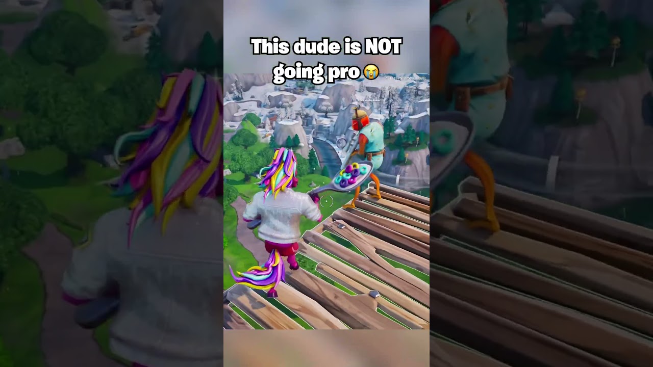 Do you think he will go pro? 😭🥹😶🤣 #fortnite #gaming