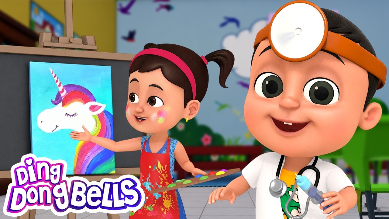 Kaam Karo - काम करो | Nursery Rhymes | Hindi Balgeet | Ding Dong Bells
