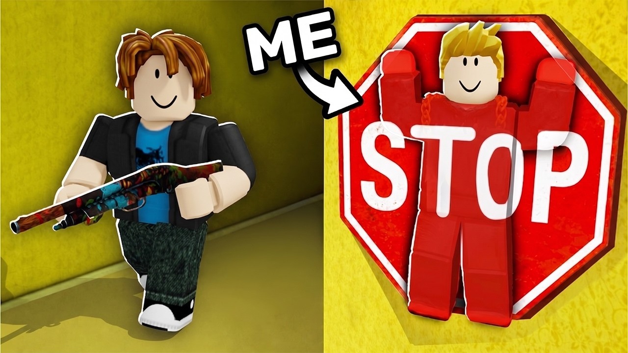 ROBLOX CHOP AND FROSTY PLAY THE PAINT OR SEEK