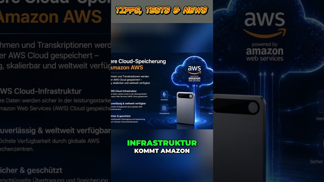 Datenschutz & Sicherheit: Verschlüsselung & Amazon AWS erklärt #shorts