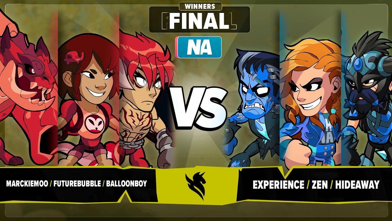 Zen & Hideaway & Experience vs Marckiemoo & Futurebubble & BalloonBoy - Winners Final - NA 3v3