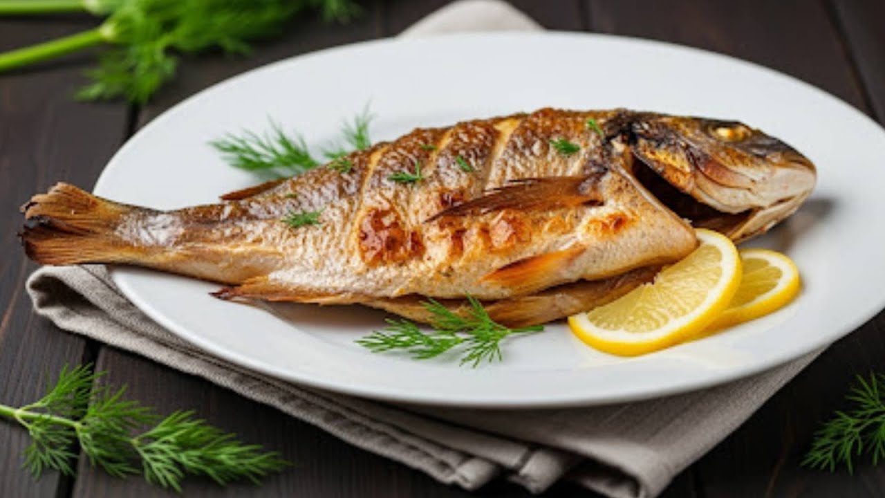 EASY Baked Fish (Bream Fish Recipe)
