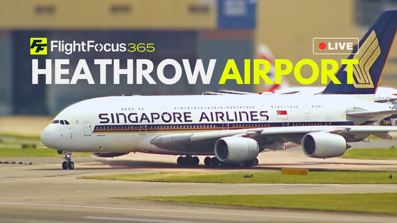 Heathrow Airport Live - Thursday 2nd July 2026