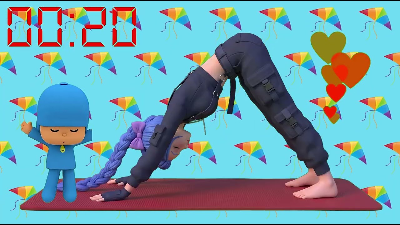 Yoga for Kids | Relax & Feel Safe with Kpop Rumi