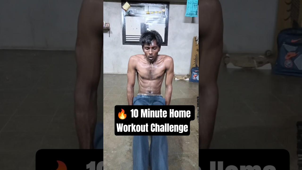 🔥 10 Minute Home Workout Challenge