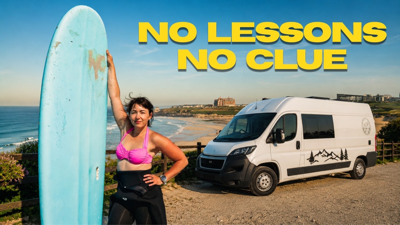 Van Life Challenge: Can We Learn To Surf In One Day?