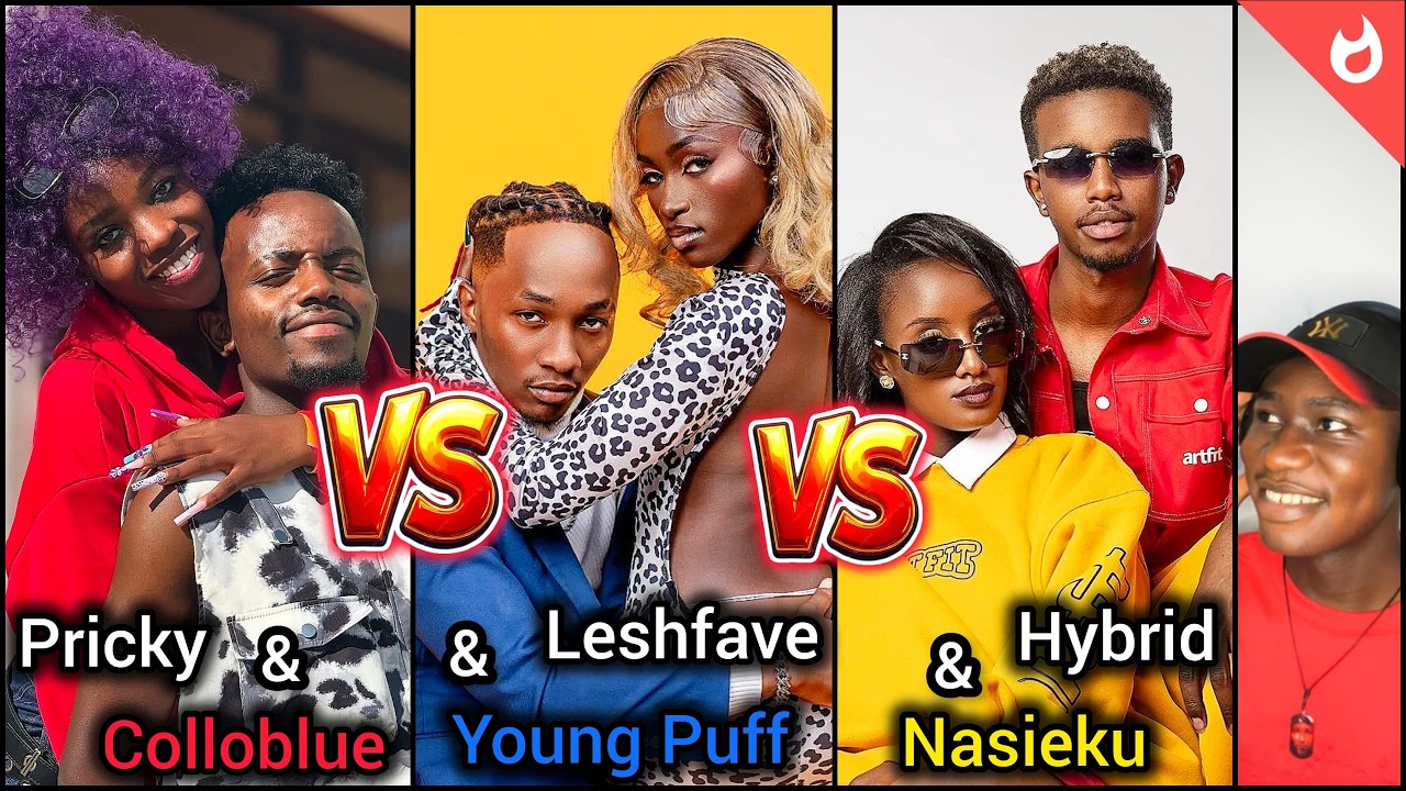 New Couples Dance Challenge 🔥~ Leshfave & Young Puff 🇰🇪 Vs Nasieku & Hybrid 🇰🇪 Vs Pricky & Colloblue