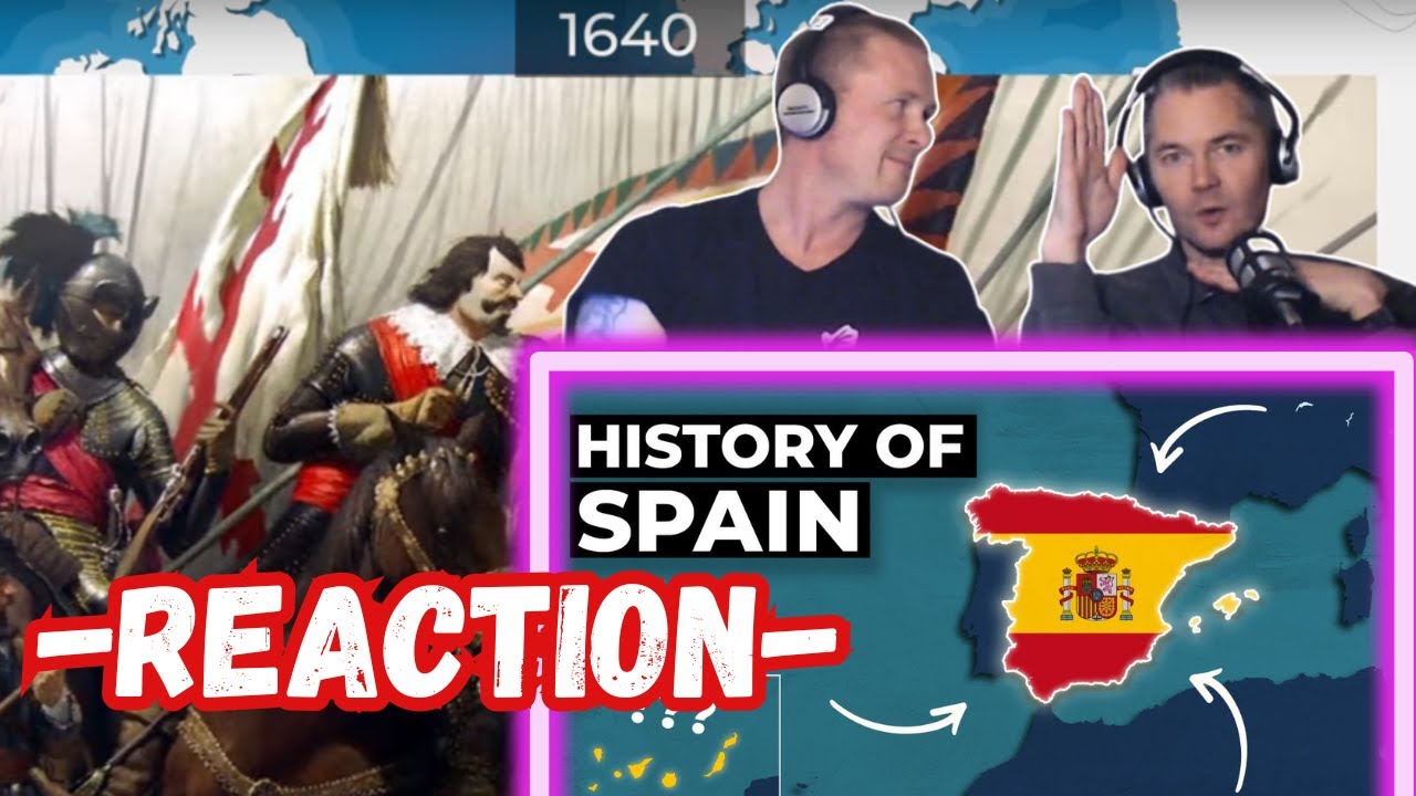 FULL HISTORY OF SPAIN  *Reaction* - Animated Map -