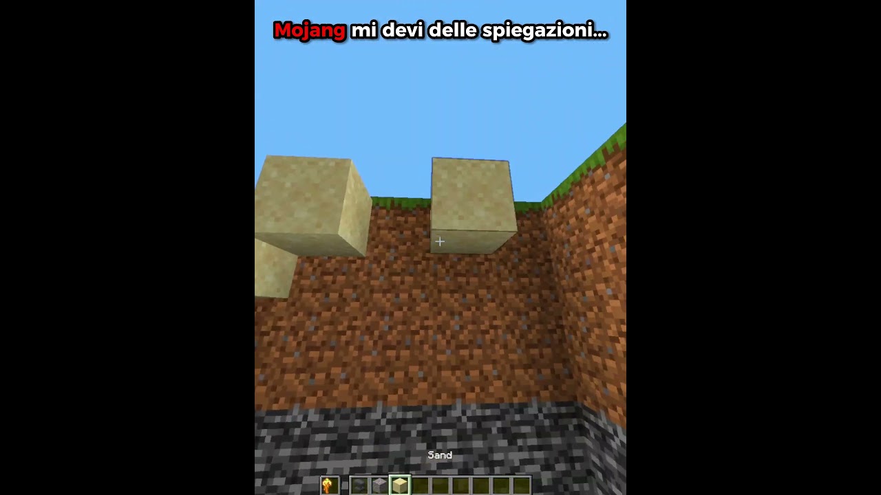 Mojang mi devi delle spiegazioni... #minecraft #shorts