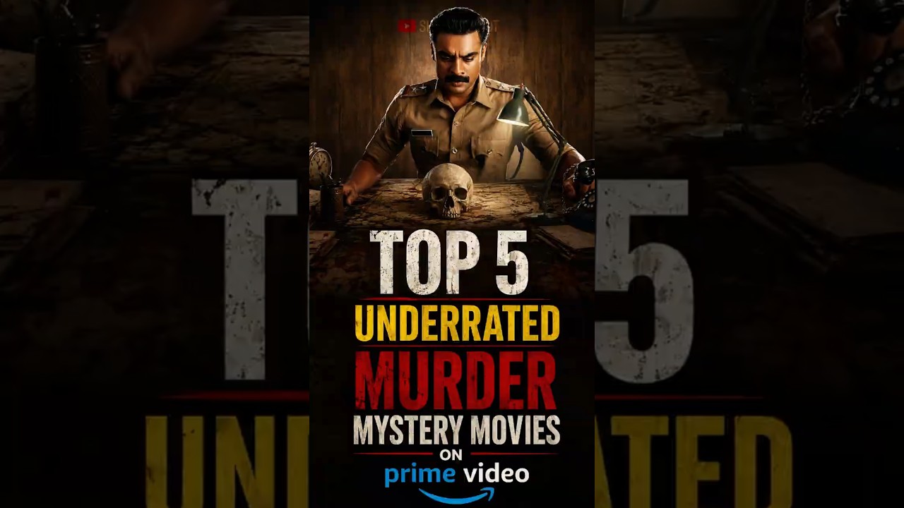 Top 5 Underrated Murder Mystery Movies on Prime Video #murdermystery #shaliniarnot #top5