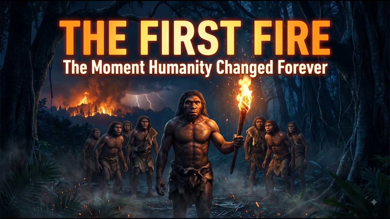 "Humne Pehli Baar Khana Kab Pakaya? | The First Human Meal Changed Everything" #history #firsthuman
