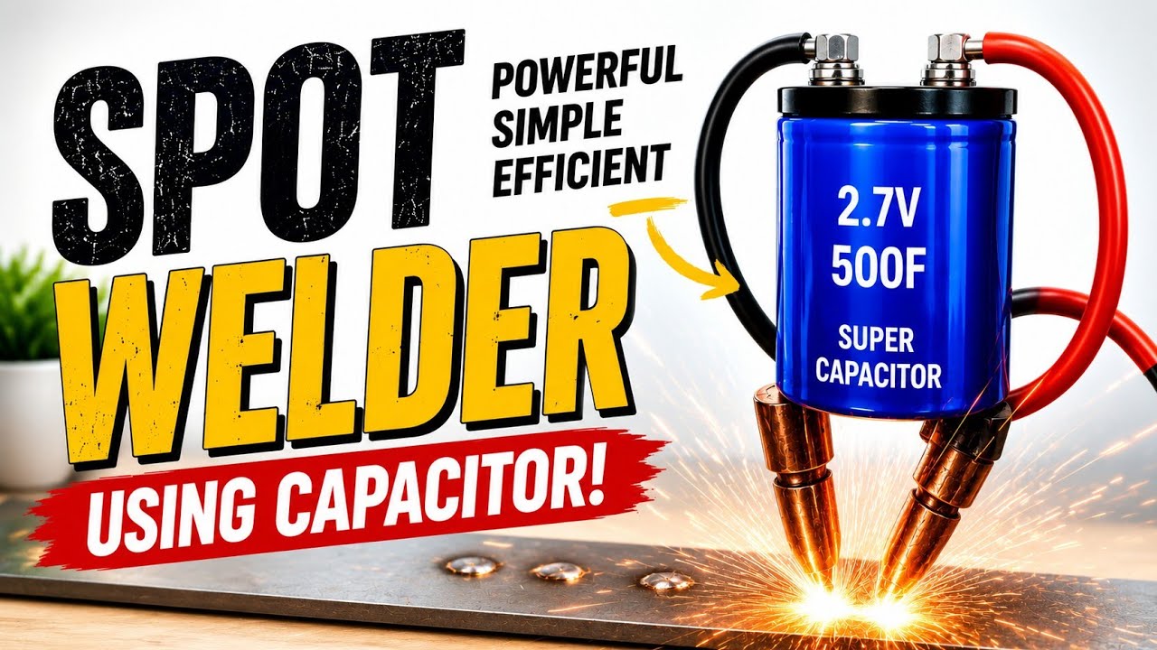 Build Spot Welder Using Super Capacitors
