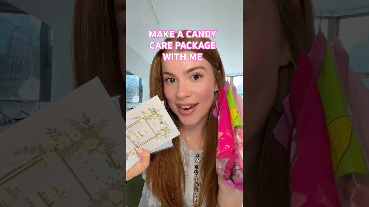 make a candy care package with me!!💕💍🤍🍭 #candy #candyhaul #favorites #carepackage #candybox