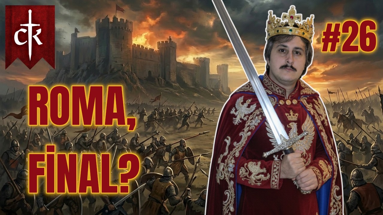 Roma Kuruldu… Ama Bu Son mu? 👑 Crusader Kings 3 Türkçe (CK3) #26