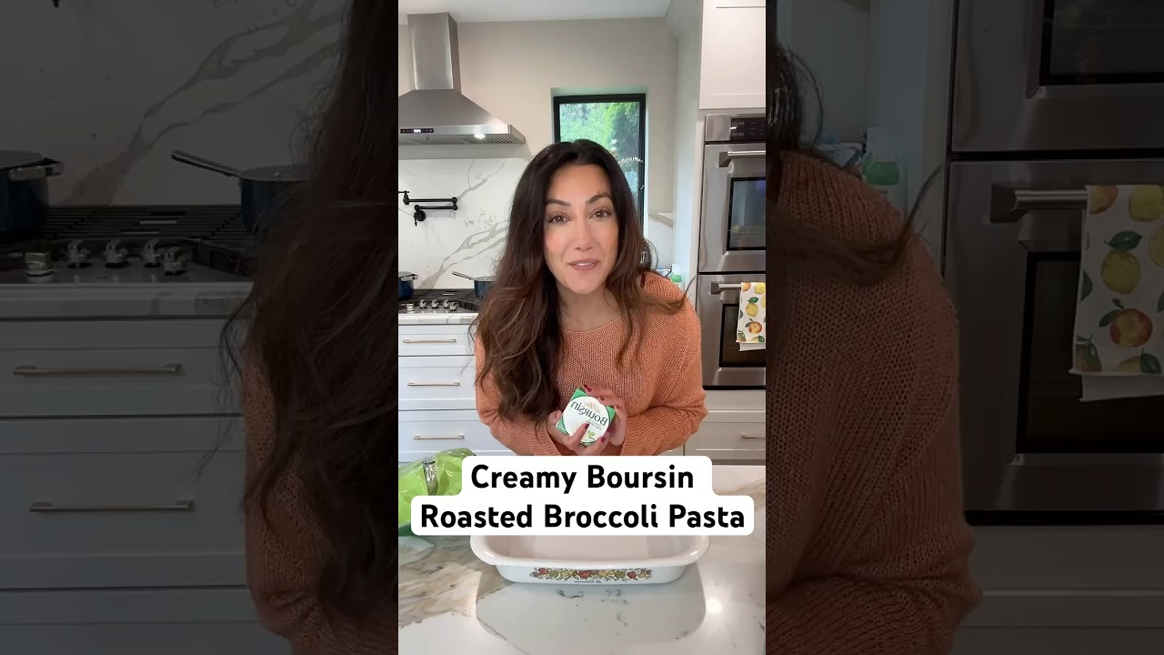 𝐂𝐫𝐞𝐚𝐦𝐲 𝐑𝐨𝐚𝐬𝐭𝐞𝐝 𝐁𝐫𝐨𝐜𝐜𝐨𝐥𝐢 𝐁𝐨𝐮𝐫𝐬𝐢𝐧 𝐏𝐚𝐬𝐭𝐚 #easyrecipe #pasta #recipe