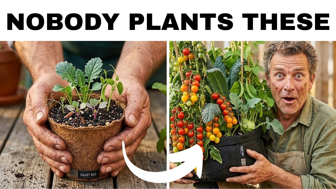 🍃9 Hidden Vegetables That Thrive in Containers 🌿Nobody Talks About These😍