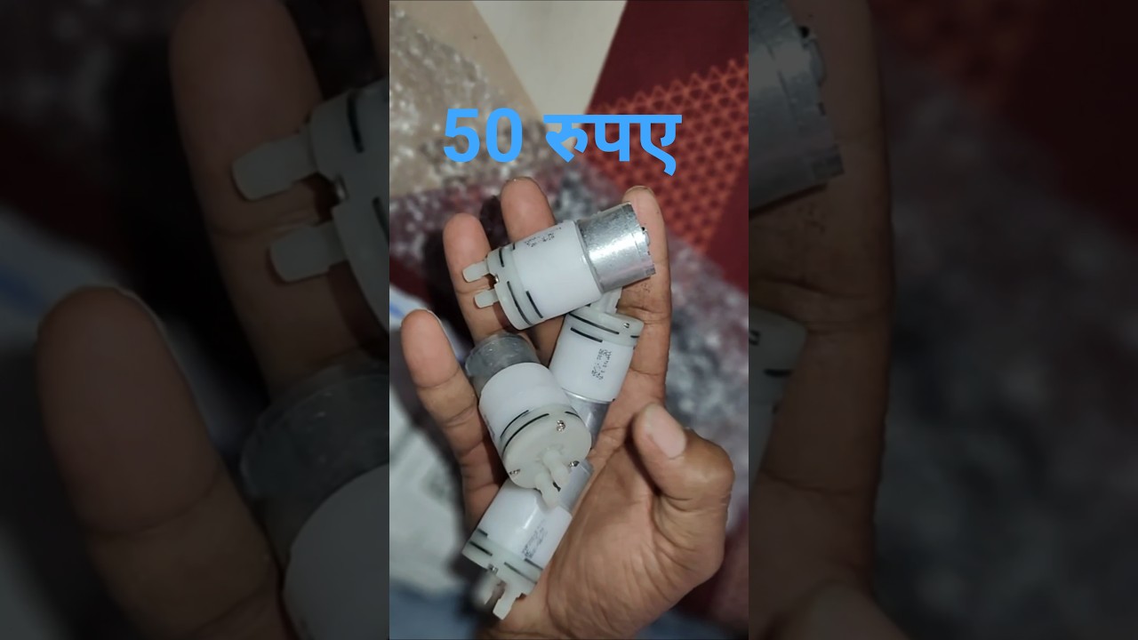 2 In 1 Water Pump Science Project 💧 | Mini Water Pump Under ₹50 😱 | School Project DIY