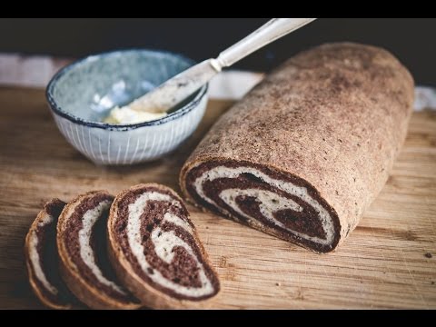 Gluten Free Marble Rye Bread | Baking Magique