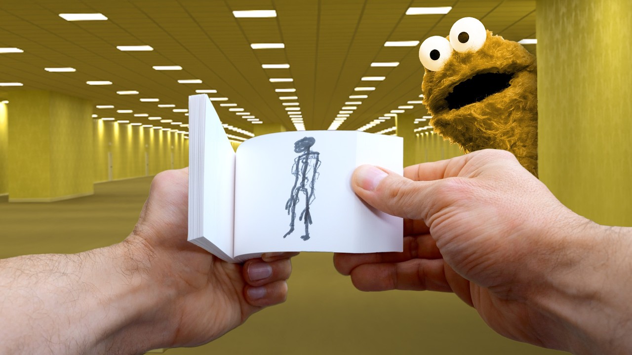 Making a Flipbook in the BACKROOMS
