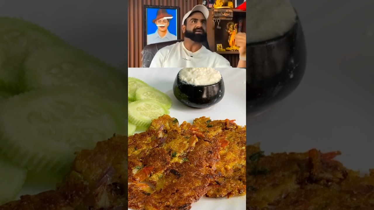 Besan Soya chilla Recipe #protein soya chilla #Healthy breakfast#weight loss soybean Chilla #Viral💪