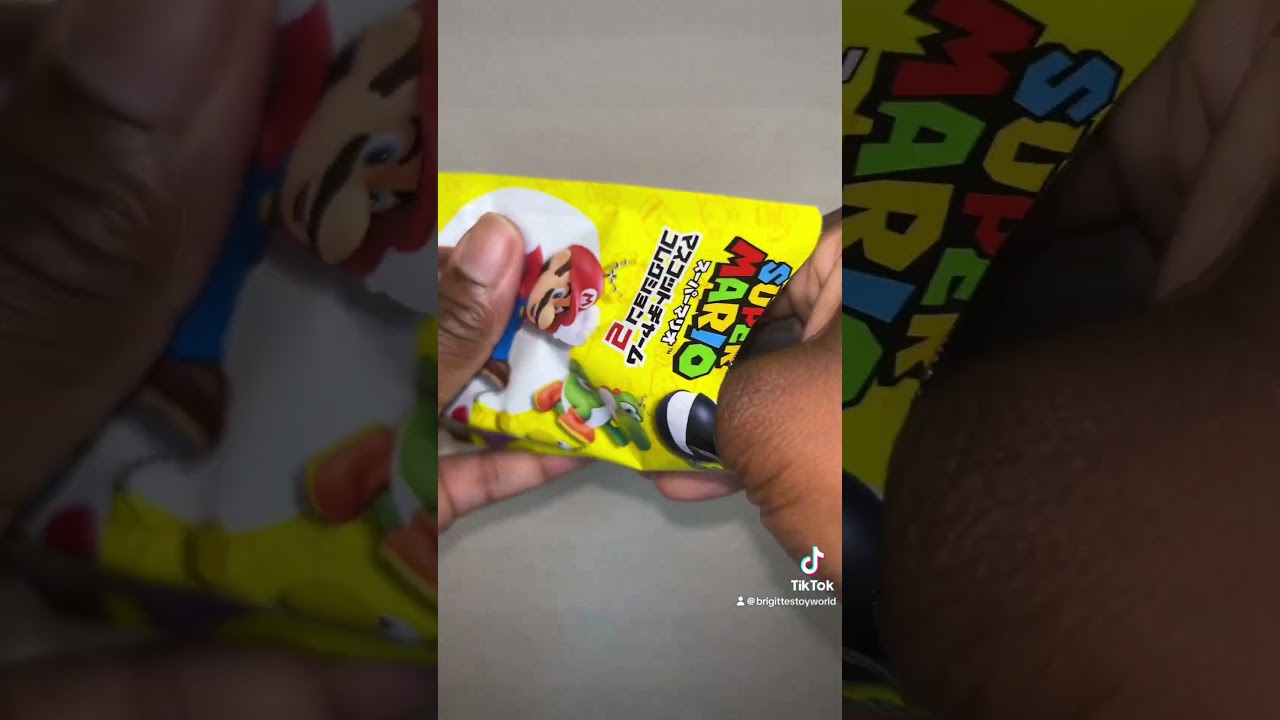 [ASMR] Super Mario Blind Bag Opening #brigittestoyworld #myminisousa #minisoambassador #supermario