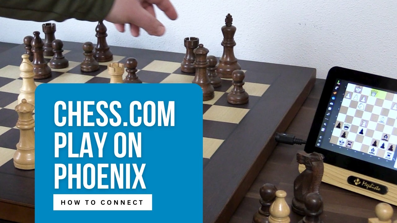 Chess.com Play on Mephisto Phoenix with ChessConnect