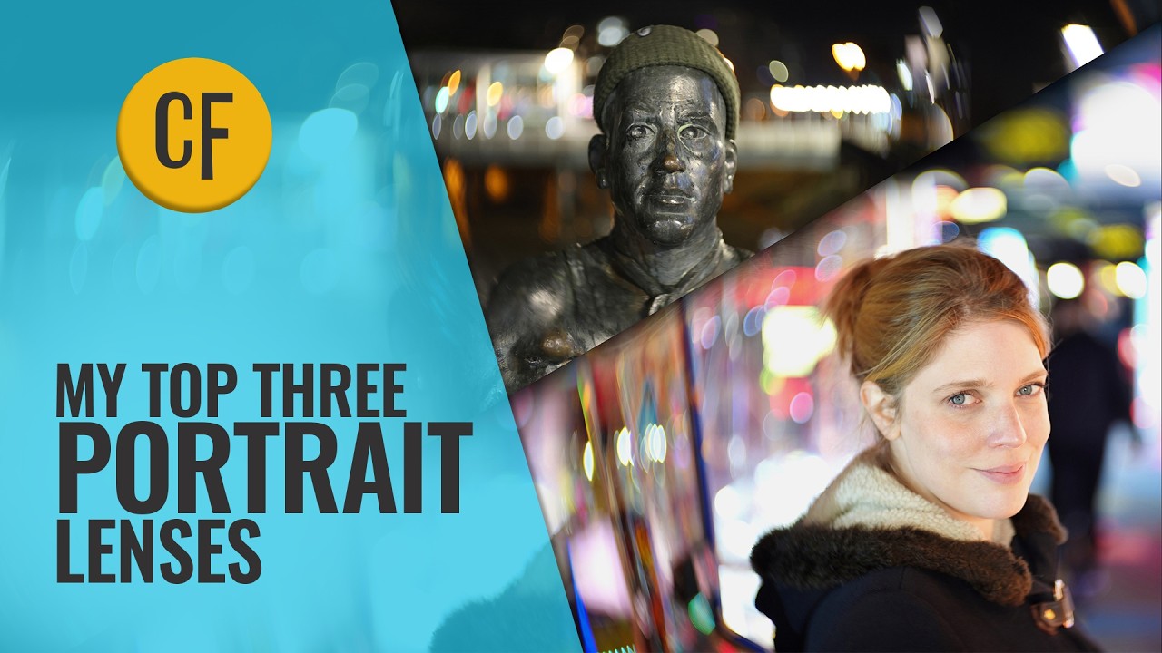 My 3 favourite portrait lenses ever (for 2026)