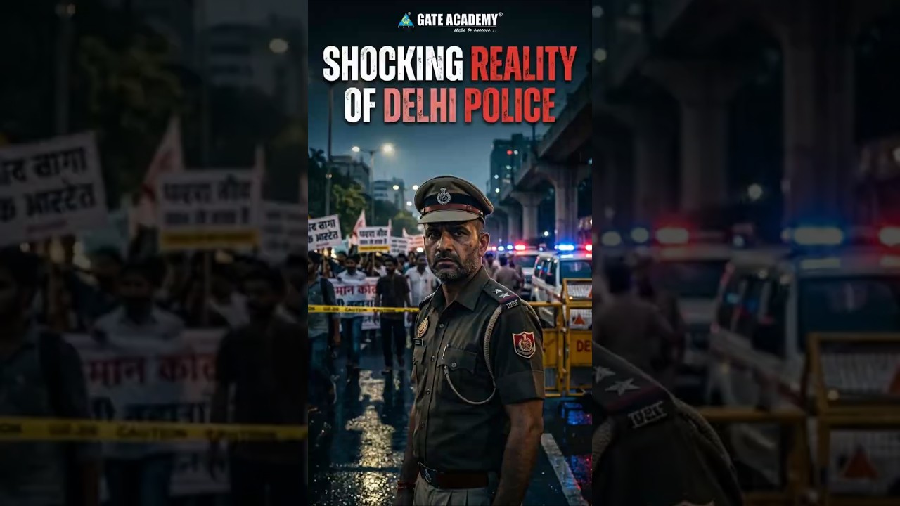 SHOCKING REALITY OF DELHI POLICE #gateacademy