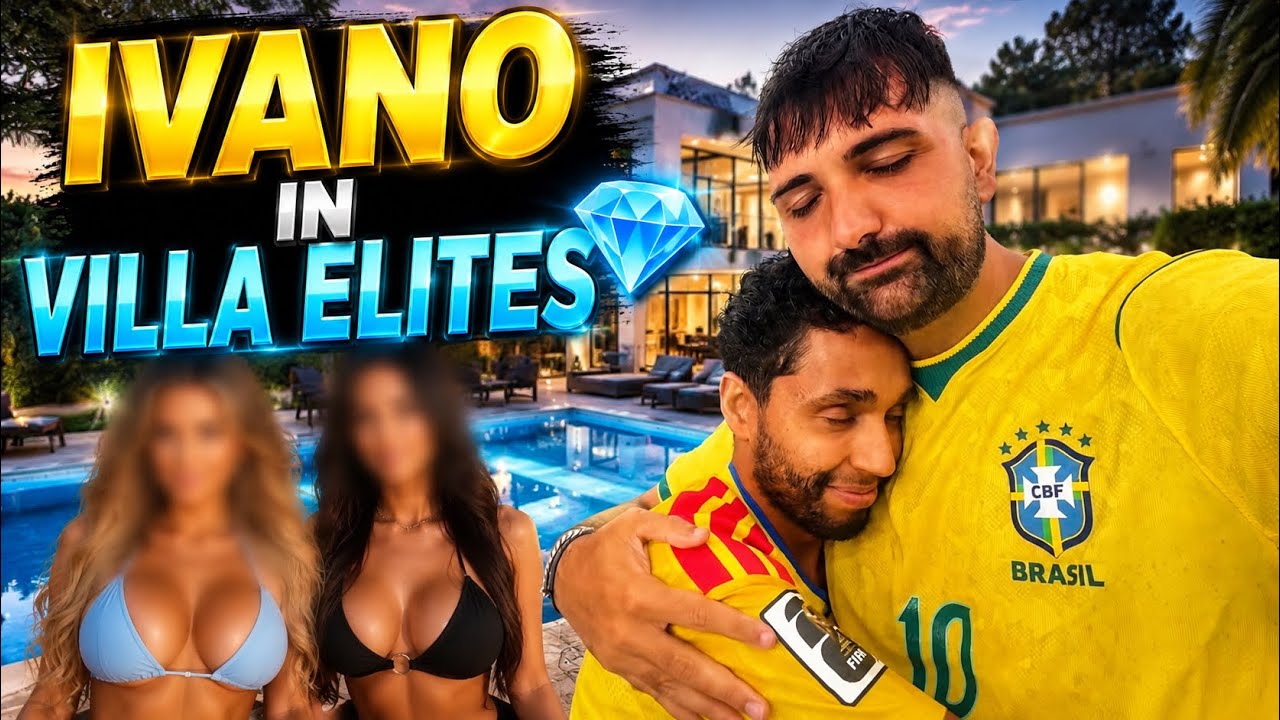 IL RITORNO DI IVANO🇧🇷 in VILLA ELITES più 2 ospiti Misteriosi 😱