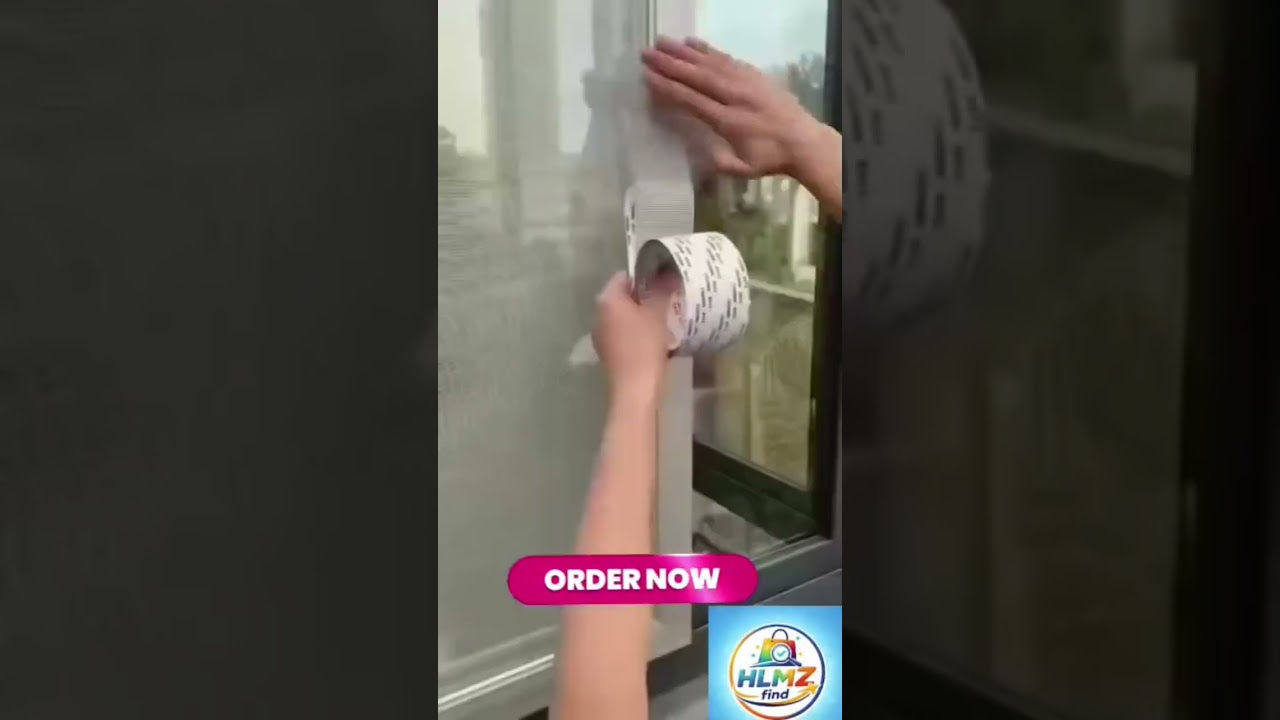 Secopad Black Window Screen Repair Tape #WindowRepair, #ScreenRepairTape, #DIYHomeFix