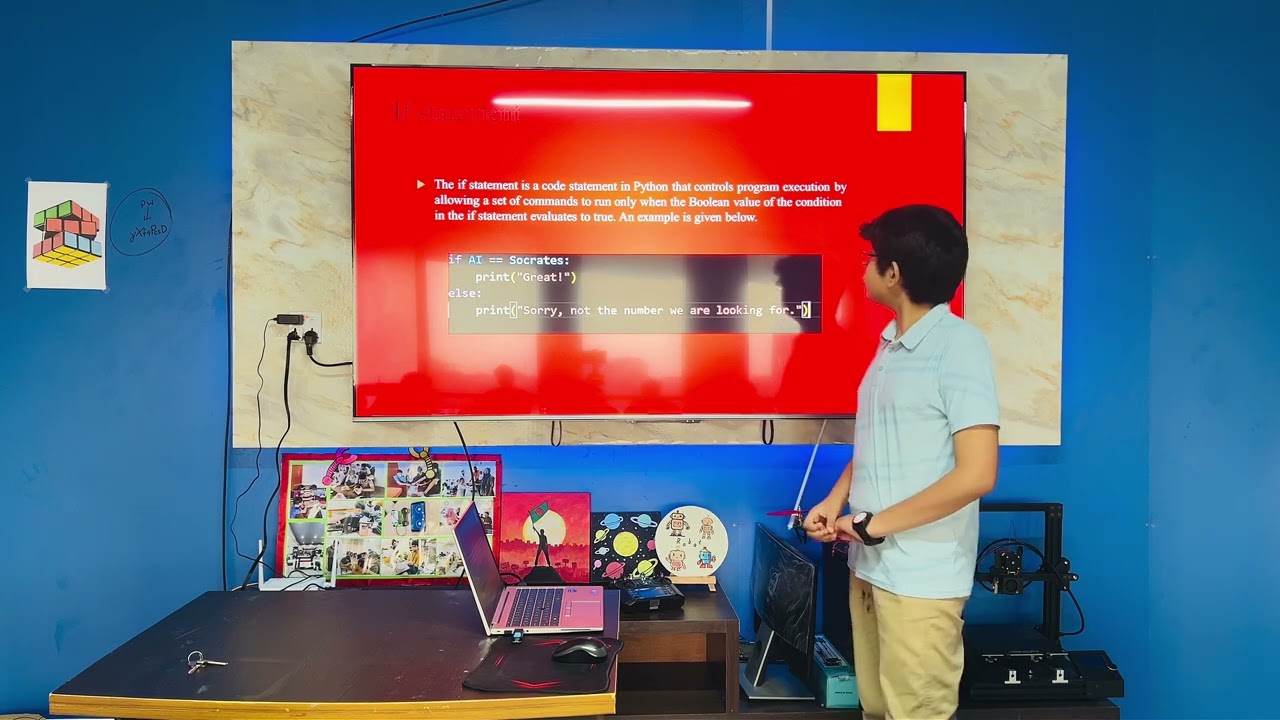 Python programming session presentation 