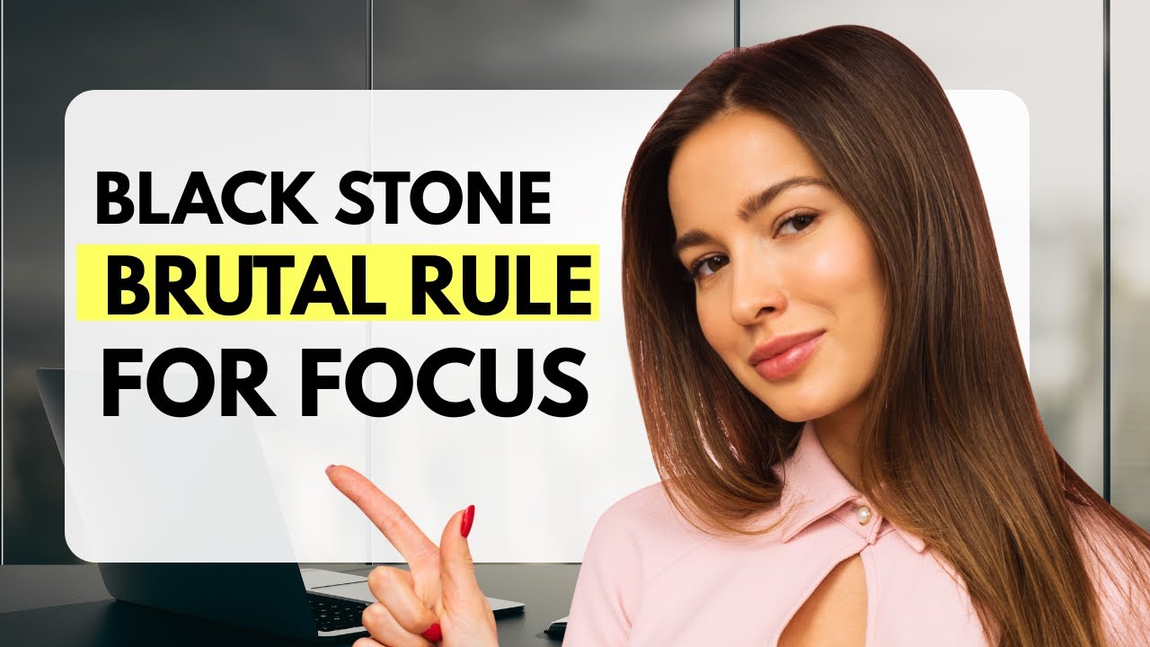 The Ruthless Productivity Rule That CHANGED My Life