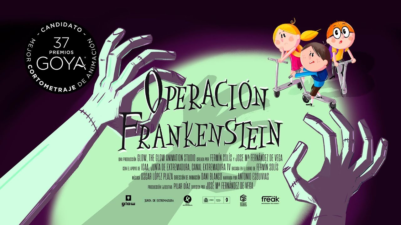 Operación Frankenstein (Candidato Premio Goya Corto Animación 2023) Tráiler español