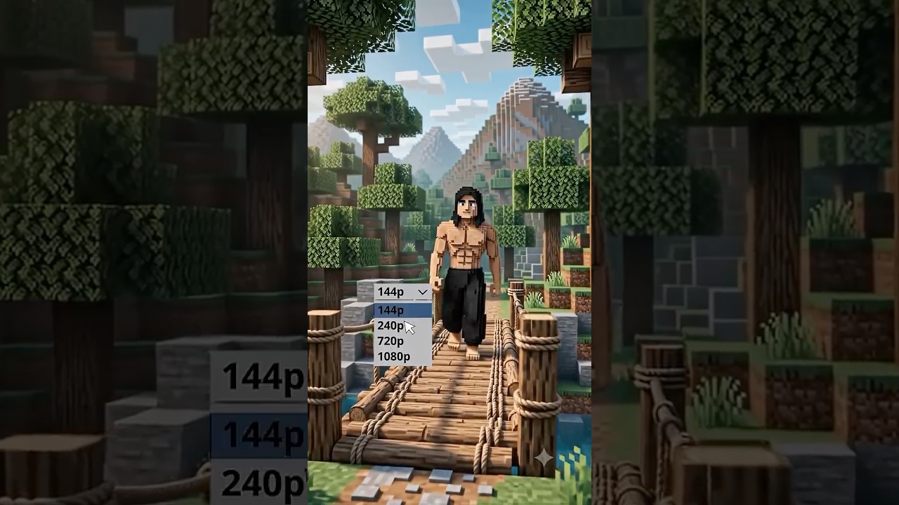 I’m in Minecraft 😮 #bodybuilding #minecraft #shorts