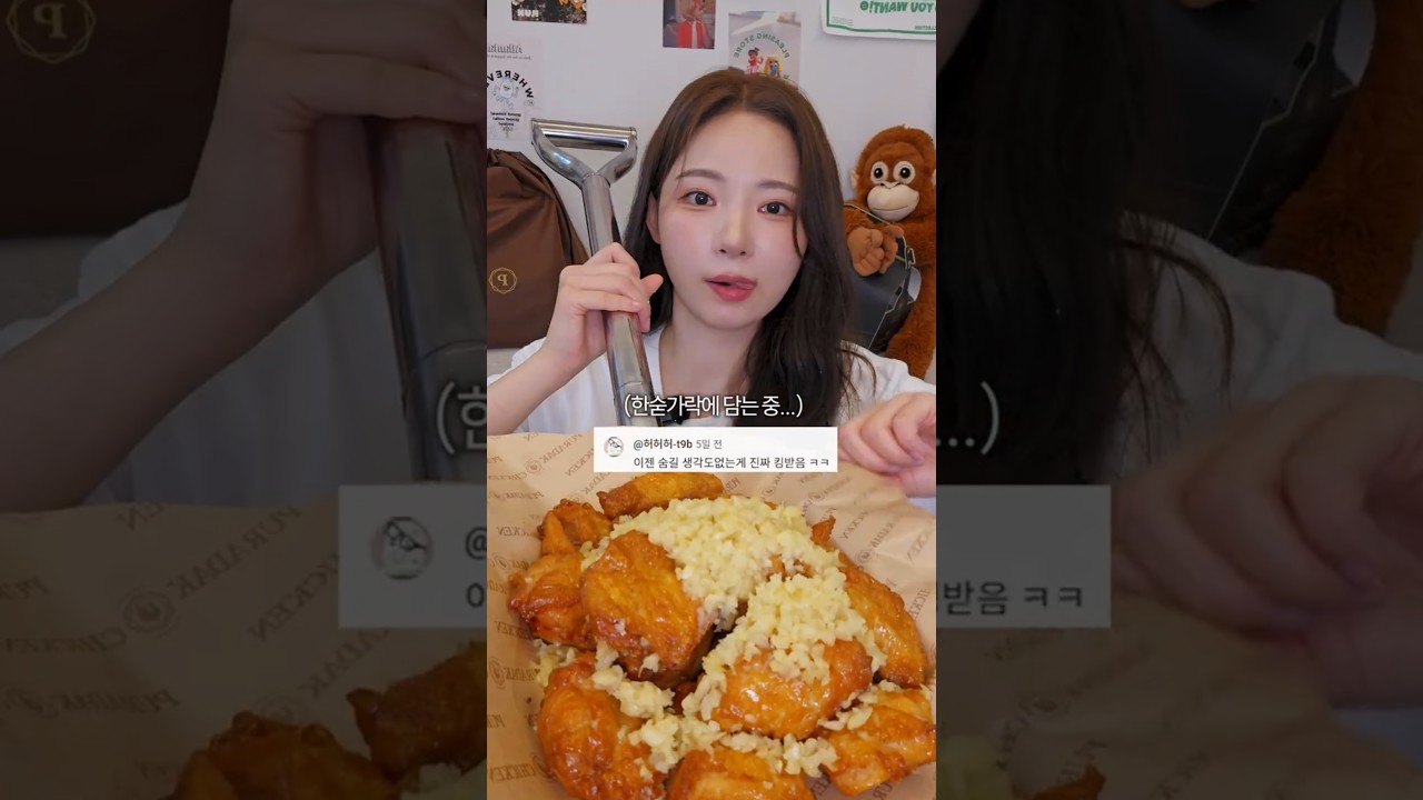 푸라닭 세입먹방 다이어트