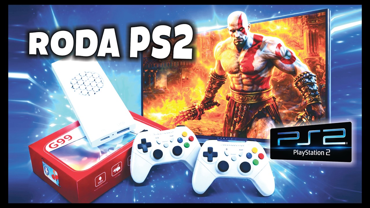 LANÇAMENTO 2026 - Game Stick G99 é o Mais POTENTE que RODA PS2 !