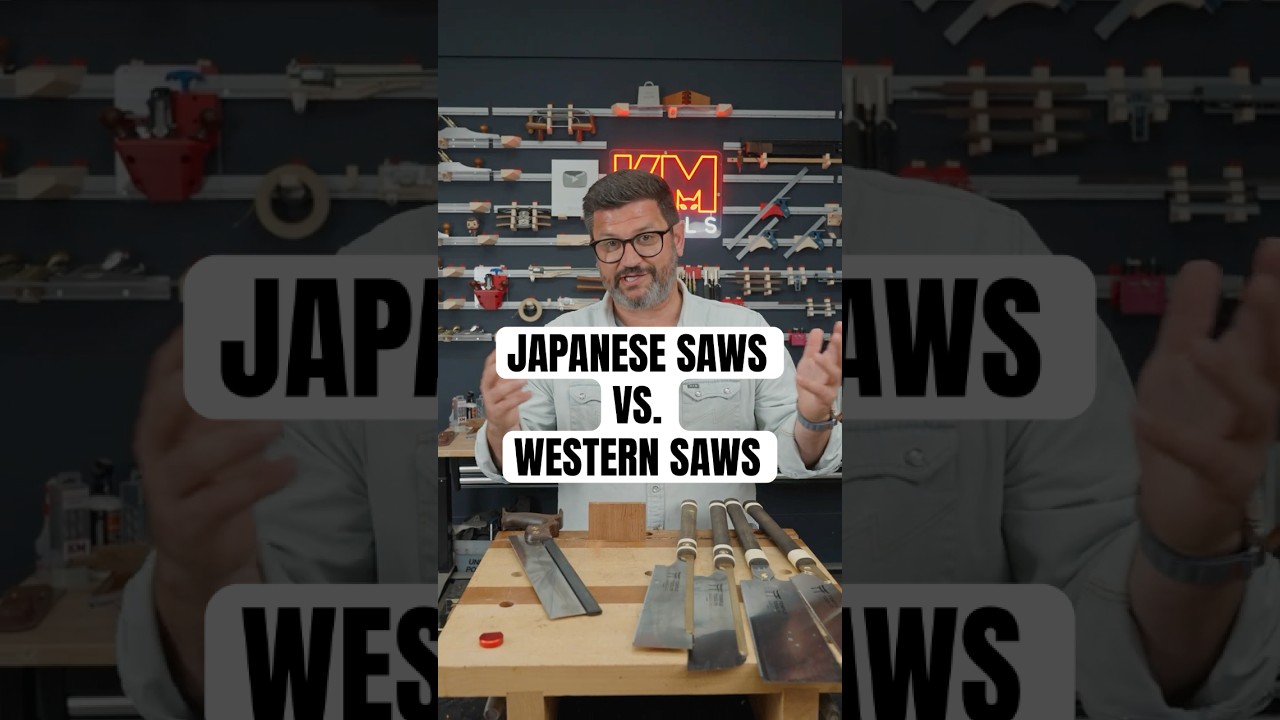 Pull vs Push: Which Saw Actually Cuts Cleaner #woodworking #shorts