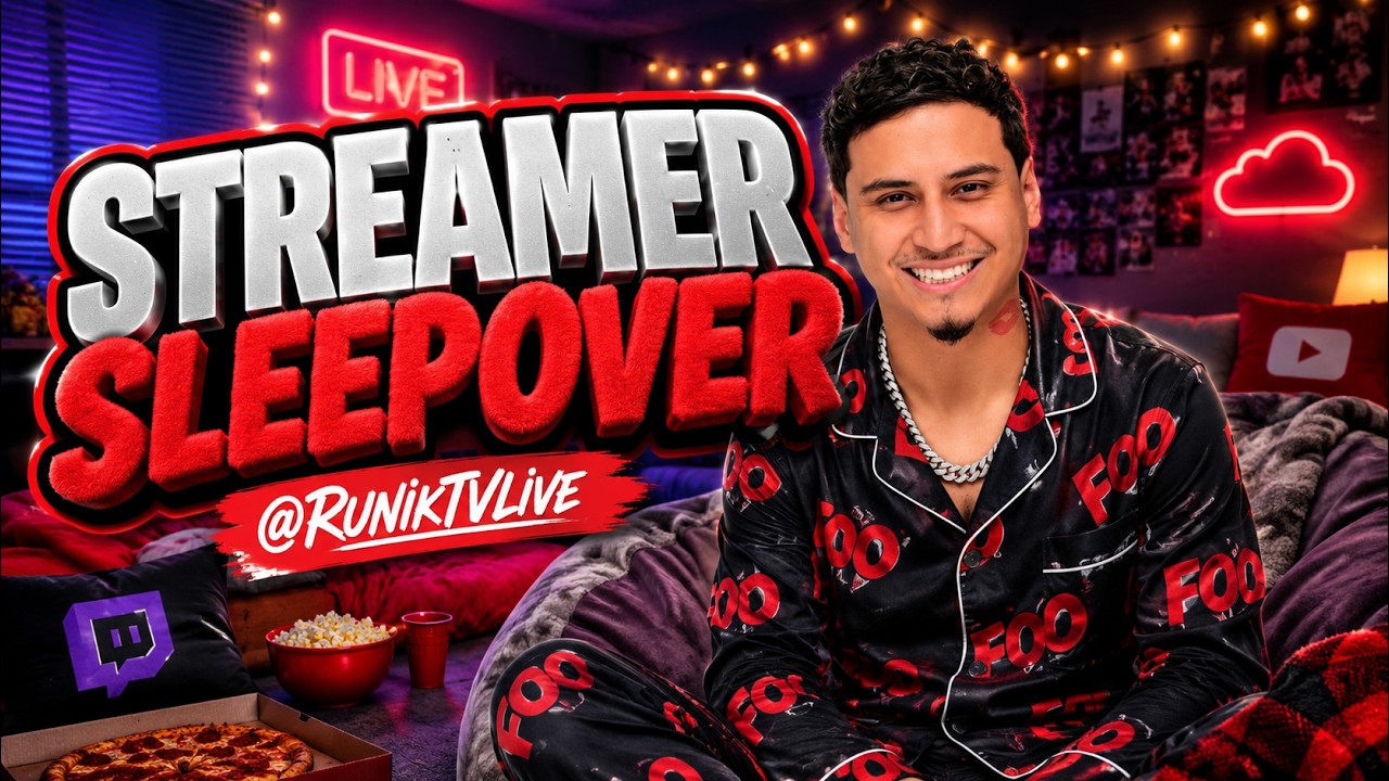 Streamer Sleep Over PART 2