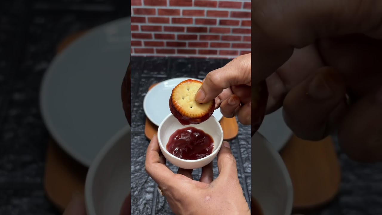 Monaco biscuits sandwich #shorts