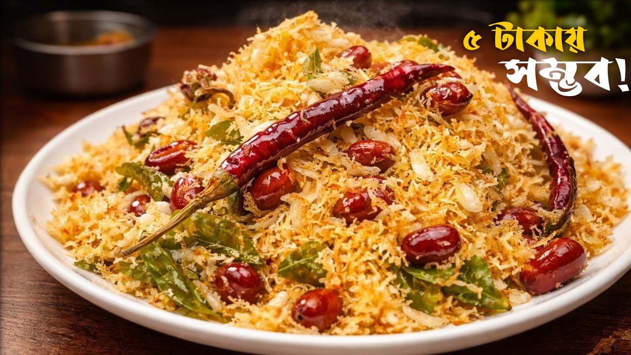 ৫ টাকায় আলু ঝুরি বাজার 😱 এত মজাদার নাস্তা বানানো যায় ভাবতেই পারবে না! | Aloo Jhuri Recipe Bengali