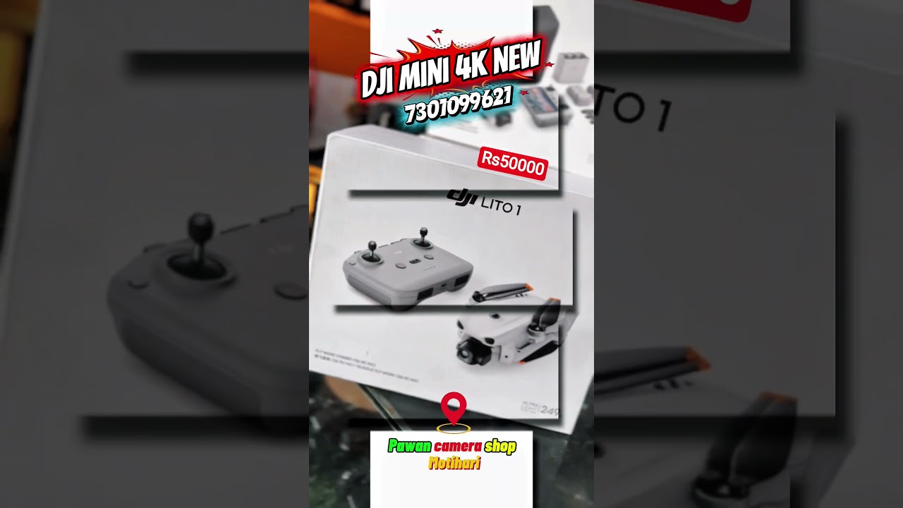 mini 4k 50000 new box pack #drone #minicamera #automobile #dji #trending #droneworld #photography