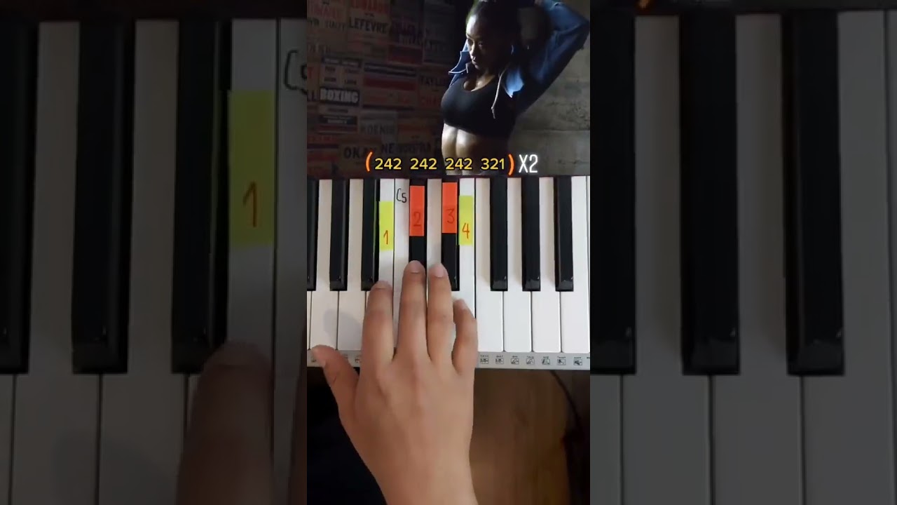 Shape Of You #piano #pianotutorial Ed Sheeran