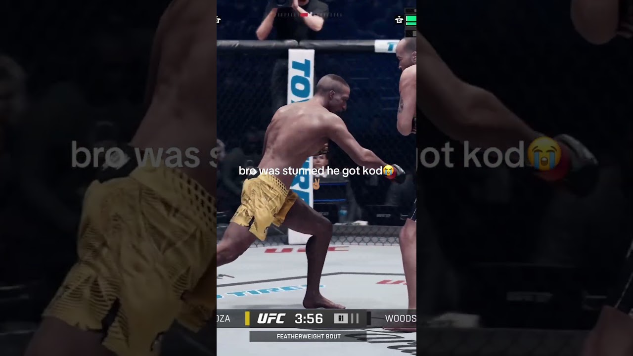KNOCKOUT FROZE HIM #ufc #ufc6 #mma #boxing #gaming #s2basic #shorts