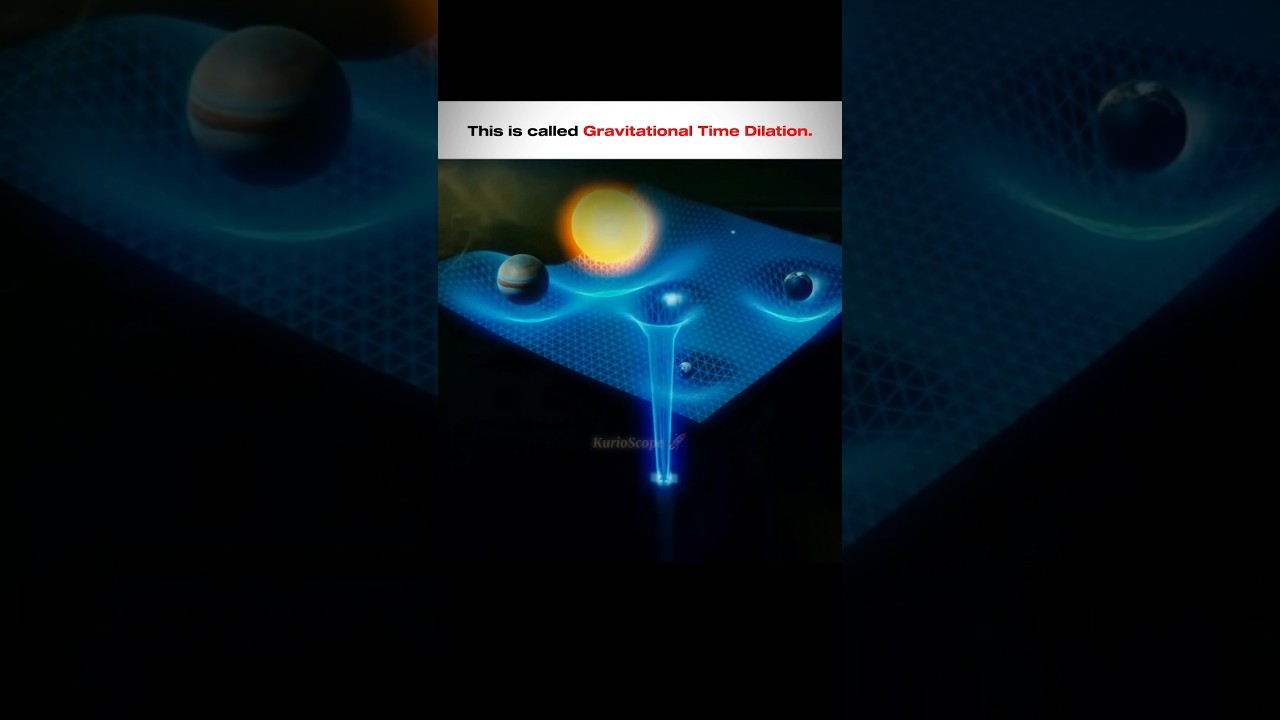Einstein's Theory of General Relativity#Einstein#GeneralRelativity #TimeDilation #Gravity#KurioScope