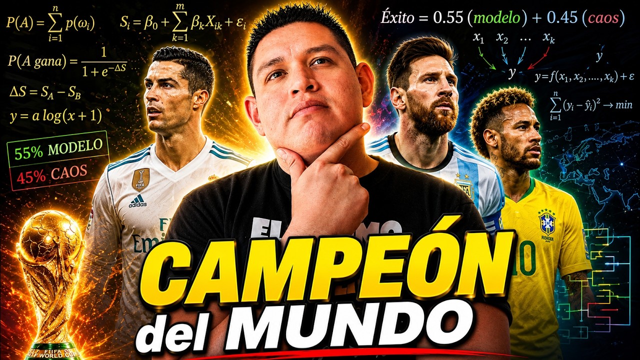 Matemático Alemán PREDICE al CAMPEÓN del Mundial 2026