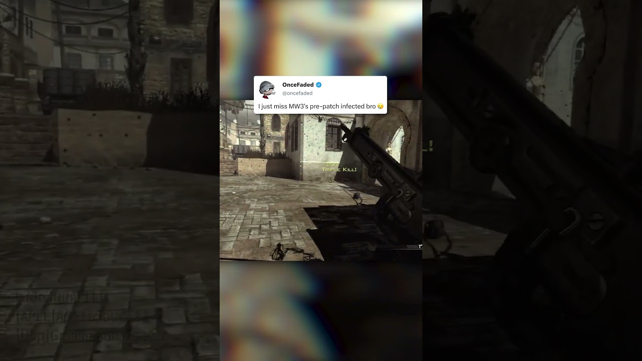 The OG Call of Duty MW3 infected mode was PEAK 😭 #callofduty #nostalgia
