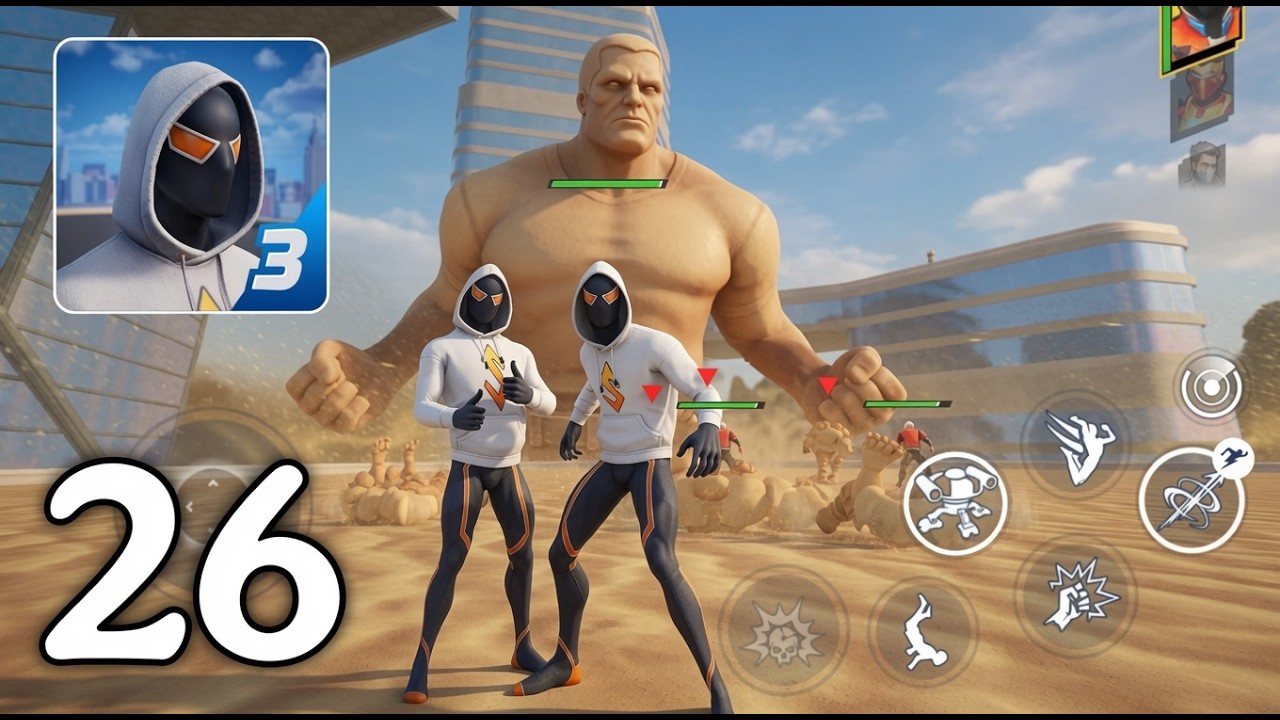 Spider Fighter 3 New Update Latest Gameplay Walkthrough Part 26 (Android, Ios)