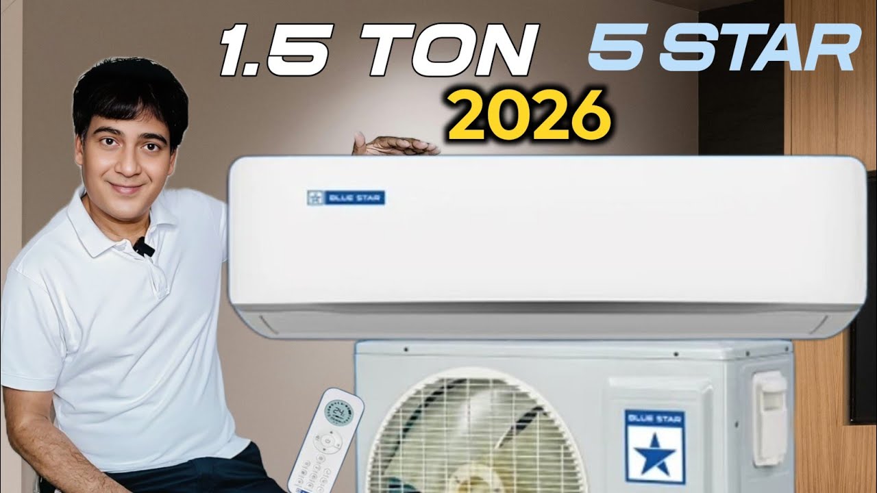 Blue Star AC 2026 ❄️ 1.5 Ton 5 Star AC 2026 | Best 1.5 Ton WiFi Smart AC | 1.5 Ton Inverter 