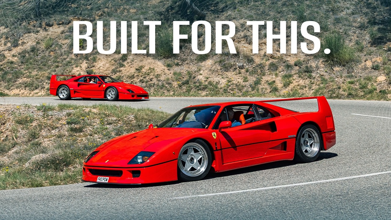 18 Special Ferraris Drive To Monaco | F40, F50, TDF & More | Supercar Driver 4K